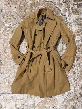 NWT Abercrombie Trench Coat